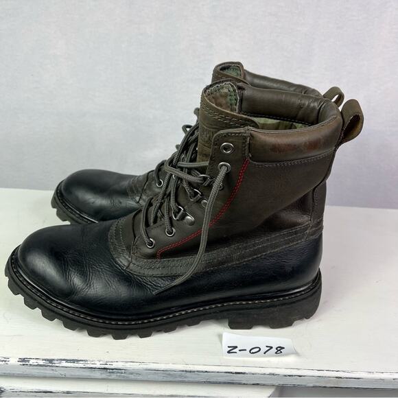 Ralph Lauren Denim & Supply Boots Men’s 11D Brown Field Lace UP - Picture 14 of 16